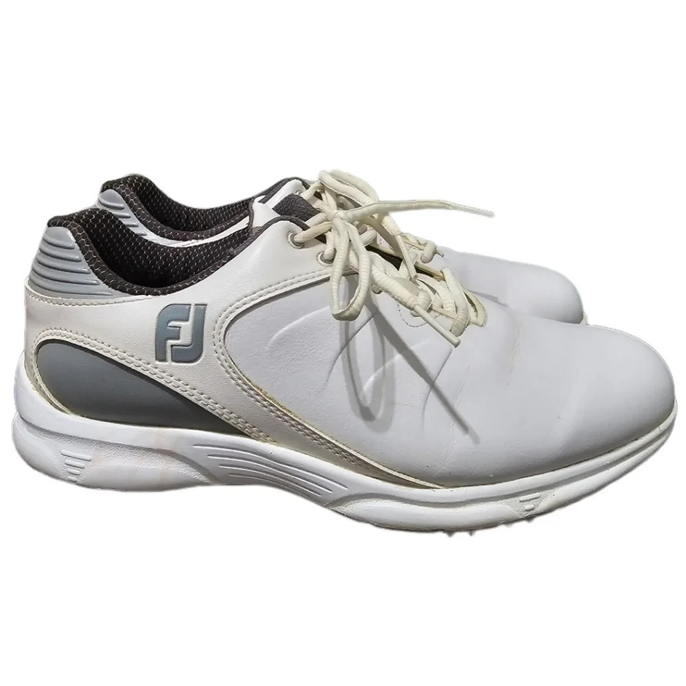 FootJoy Arc XT 59740 Men’s Golf Shoes White Gray - Picture 4 of 10